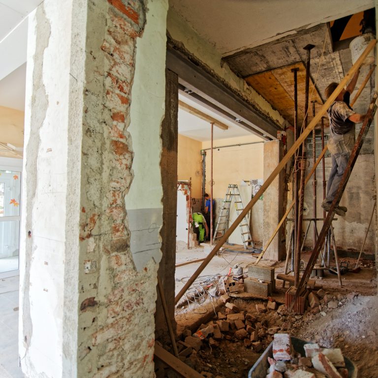 Restaurierung einer kompletten Wohnung